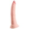 3D TRIPLE DENSITY DILDO PLUS 7 FLESH