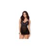 866 BAB 1 BABYDOLL AND THONG LXL