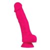 ADAM L PINK SILCONE 21 CM