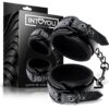 ADJUSTABLE ANKLE CUFFS SAPPHIRE VEGAN LEATHER