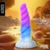 AEROS LIQUID SILICONE DILDO 215 CM
