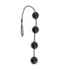 ANAL AND VAGINAL BALLS 55 X 4 CM BLACK
