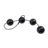 ANAL AND VAGINAL BALLS 65 X 6 CM BLACK