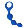 ANAL CHAIN TRIBALL SILICONE BLUE