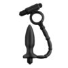 ANAL FANTASY COLLECTION ASS KICKER WITH COCKRING COLOUR BLACK