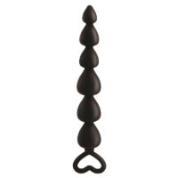 Anal Fantasy Collection Elite Lovers Beads - Colour Black