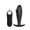 ANAL PLUG BLACK WITH REMOTE CONTROL