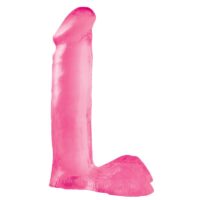 Basix Rubber Works 19,05 cm Dong - Colour Pink