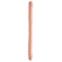 Basix Rubber Works 45,7 cm Double Dong - Colour Flesh