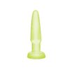BASIX RUBBER WORKS BEGINNERS BUTT PLUG COLOUR GLOW IN THE DARK