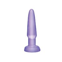 Basix Rubber Works Butt Plug Beginners - Colour Purple