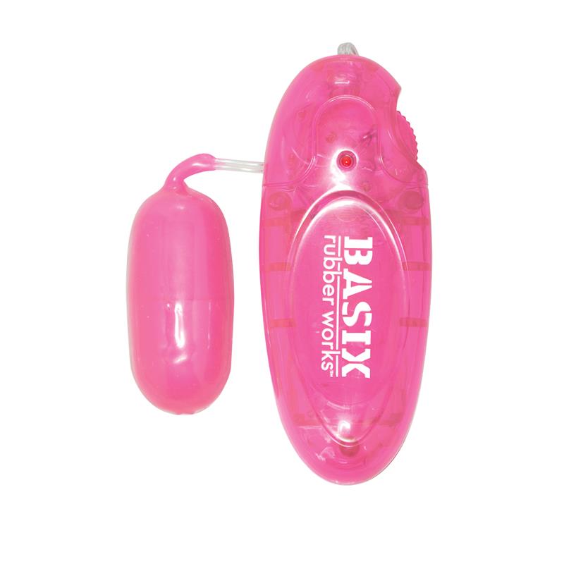 BASIX RUBBER WORKS JELLY EGG - COLOUR PINK 1 BASIX RUBBER WORKS JELLY EGG - COLOUR PINK
