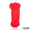 BONDAGE COTTON ROPE 5 M RED