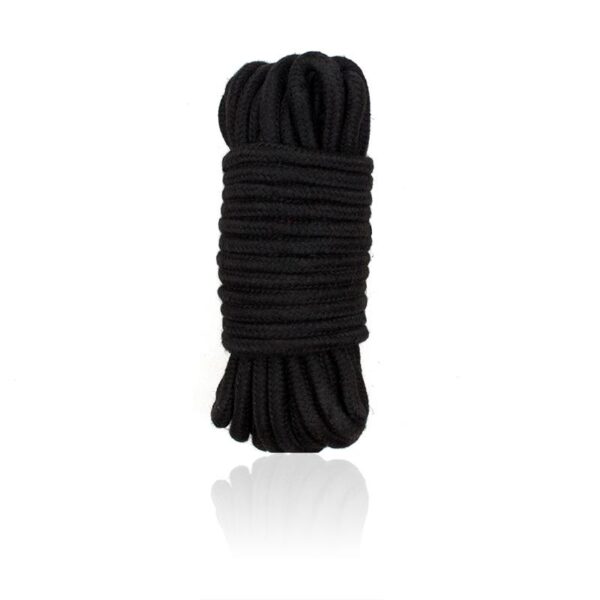 BONDAGE COTTON ROPE 5 METER BLACK