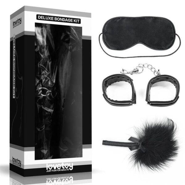BONDAGE KIT DELUXE BLACK