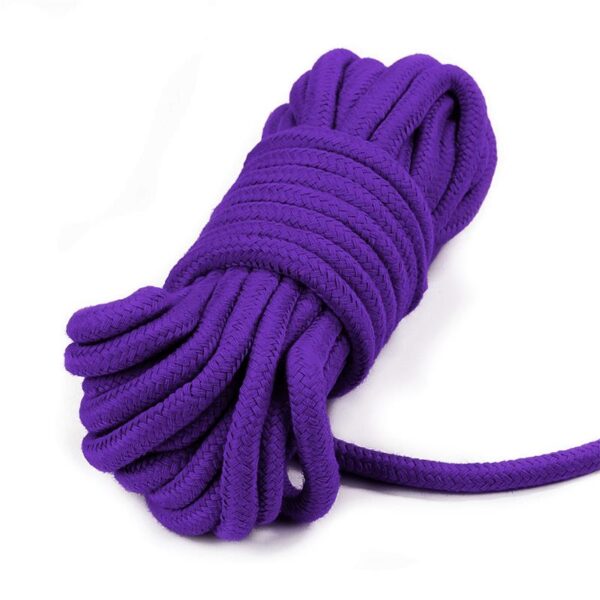 BONDAGE ROPE SOFT PURPLE - IMAGE 2