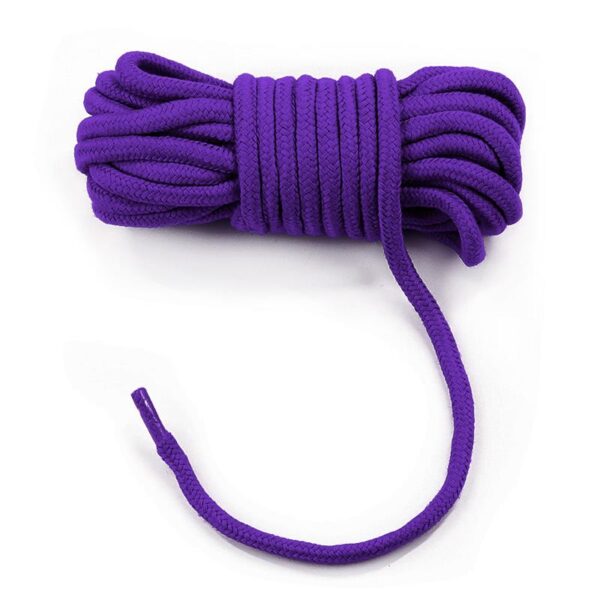 BONDAGE ROPE SOFT PURPLE - IMAGE 3