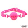 BREATHABLE SILICONE BALL GAG M 45 CM
