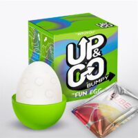 Bumpy Masturbator Egg Elastic Green