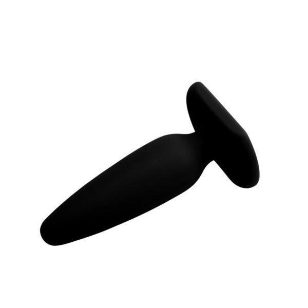 BUTT PLUG 13.4 X 3.7 CM SILICONA BLACK - IMAGE 3