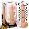 CESUR 30 REALISTIC DILDO VIBRATING WAVY 360 AND UP AND DOWN MOVEMENT REMOTE CONTROL USB