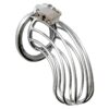 CHASTITY WITH PADLOCK METAL