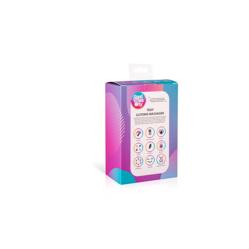 Tedy Stimulator Waterproof Clitoris Stimulator Tedy showcasing waterproof feature