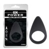 COCK RING PARTY HAT SILICONE BLACK