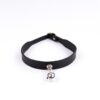 COLLAR WITH BELL ADJUSTABLE 43 CM BLACK