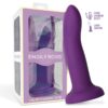 COLOR CHANGING DILDO PURPLE TO PINK SIZE M 17 CM