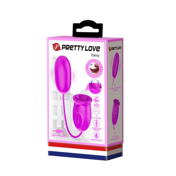 DAISY VIBRATING EGG AND LICKING STIMULATOR - IMAGE 8