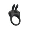 DAVION COCK RING WITH VIBRATION AND RABIT