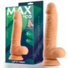 DEEK REALISTIC DILDO WITH TESTIVLES 76 FLESH