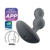 DEEP DIVER BUTT PLUG WITH VIBRATION SATISFYER CONNECT APP