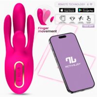 Derek vibe with finger function 3 motors and App vibrator