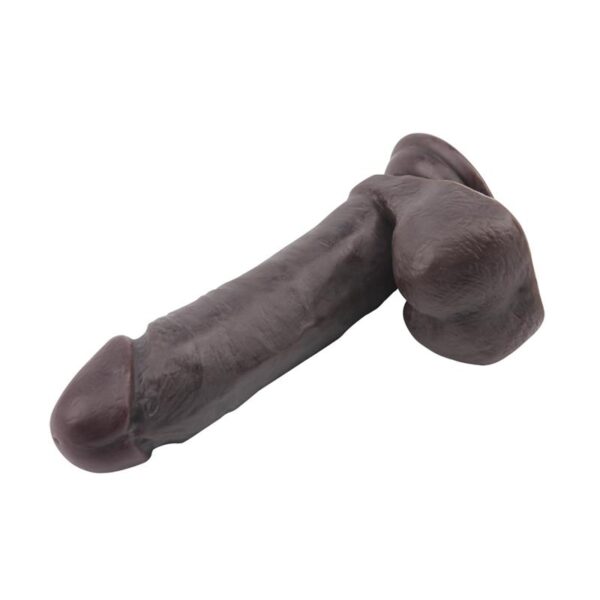 DILDO DUAL DENSITY FASHION DUDE 7.9 BROWN - IMAGE 3