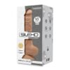 DILDO DUAL DENSITY MOD 3 95 CARAMEL