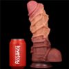 DILDO DUAL LAYER KING SIZE NATURE 105
