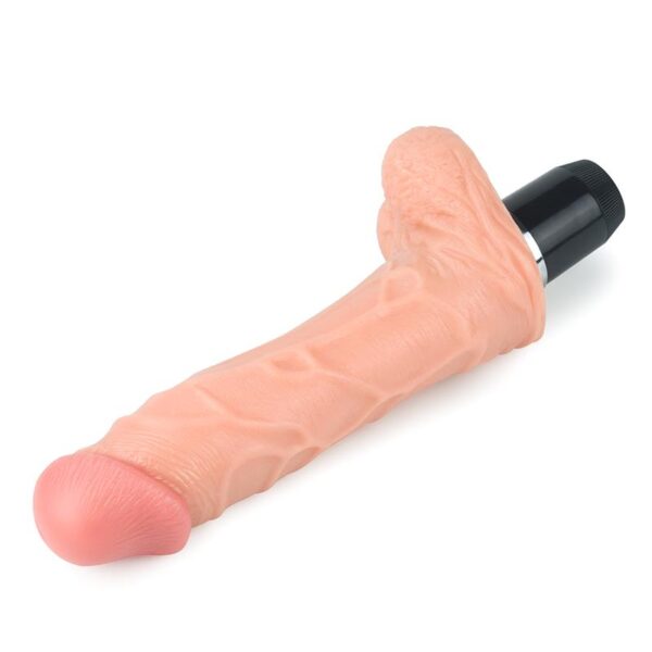 DILDO FLEXI 9 WITH VIBRATION FLESH - IMAGE 2
