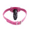 DILDO GAG BALL ADJUSTABLE 46 58 CM DILDO 10 CM