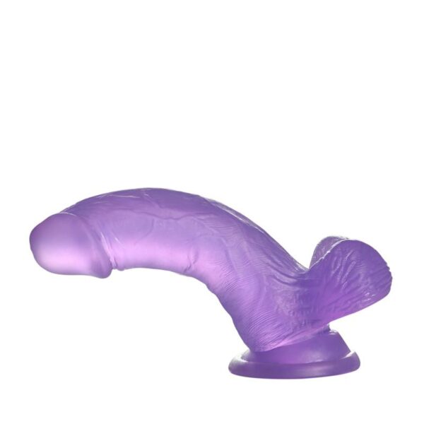 DILDO JELLY STUDS 6 PURPLE - IMAGE 3