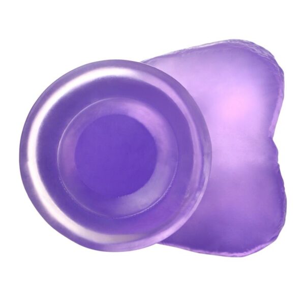 DILDO JELLY STUDS 6 PURPLE - IMAGE 6