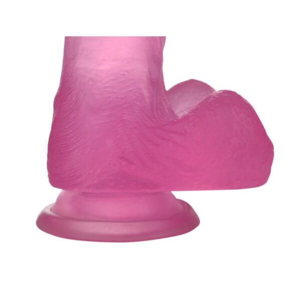 DILDO JELLY STUDS 7 PINK - IMAGE 4