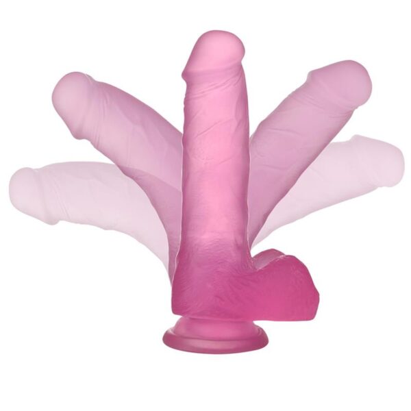 DILDO JELLY STUDS 7 PINK - IMAGE 6
