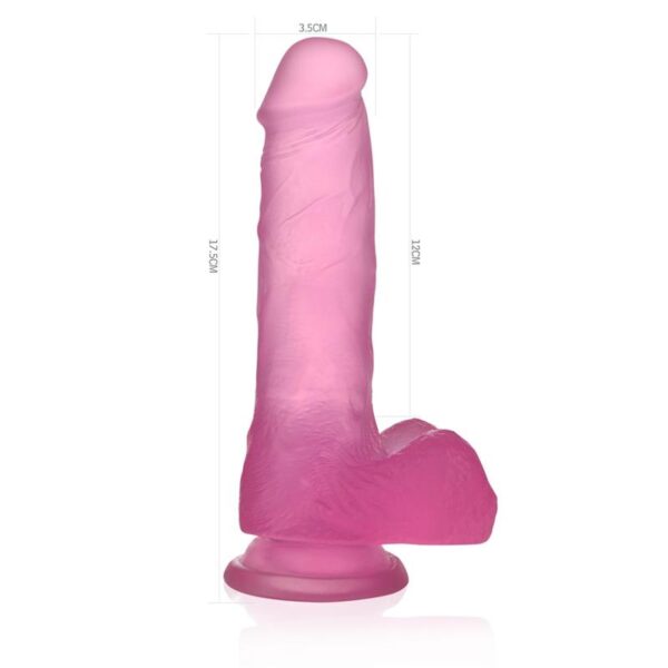 DILDO JELLY STUDS 7 PINK - IMAGE 7