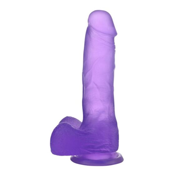 DILDO JELLY STUDS 7 PURPLE - IMAGE 2