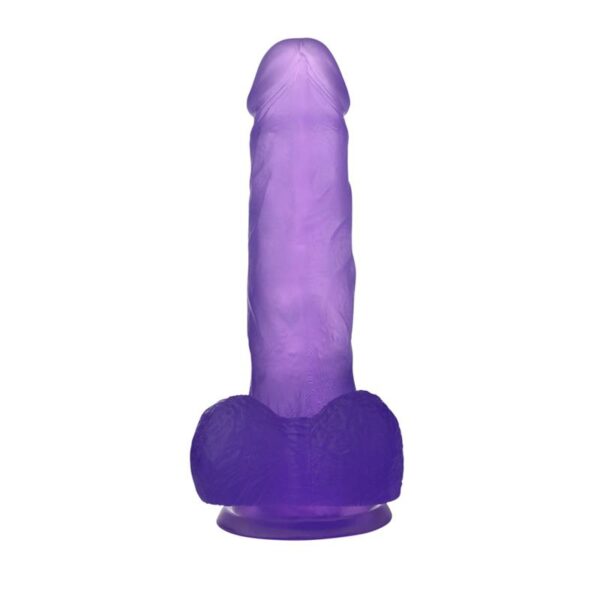 DILDO JELLY STUDS 7 PURPLE - IMAGE 4