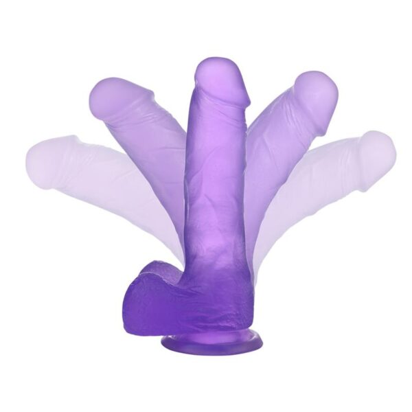 DILDO JELLY STUDS 7 PURPLE - IMAGE 6