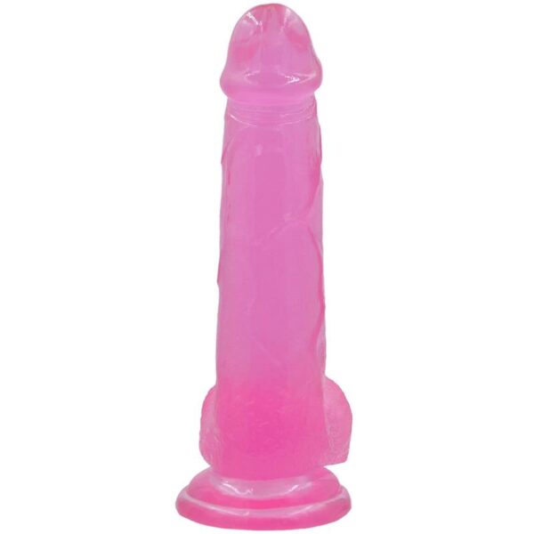 DILDO JELLY STUDS 8 PINK - IMAGE 3