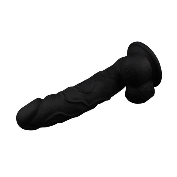 DILDO LABOUR 8 LIQUID SILICONE BLACK - IMAGE 2